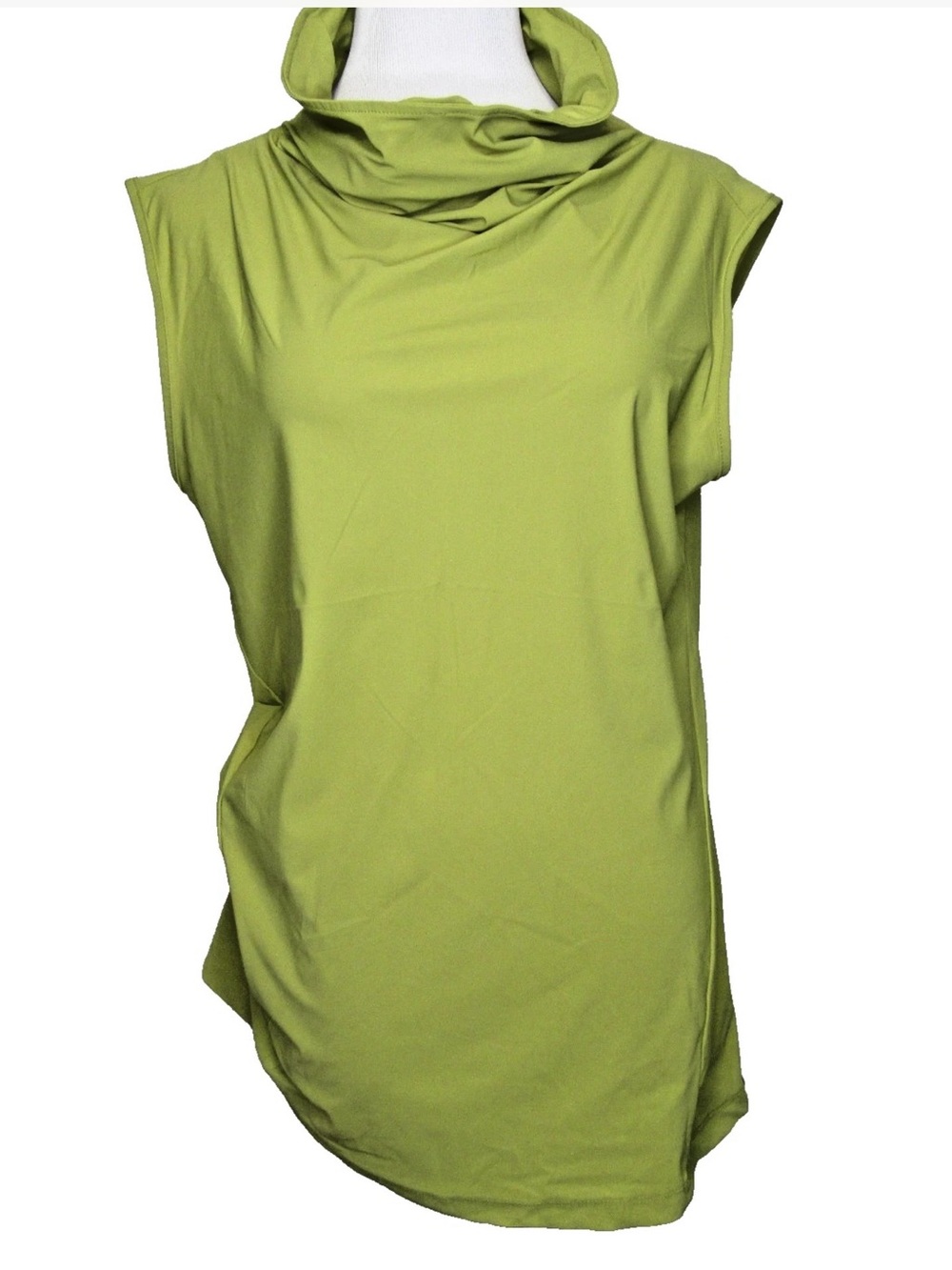 Porto sz 3 (large, I believe) avocado green top
